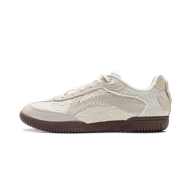 Li-Ning Li Ning Slip Resistant Abrasion Resistant Slip Resistant Abrasion Resistant Low top Table Tennis Shoes Unisex Ecru