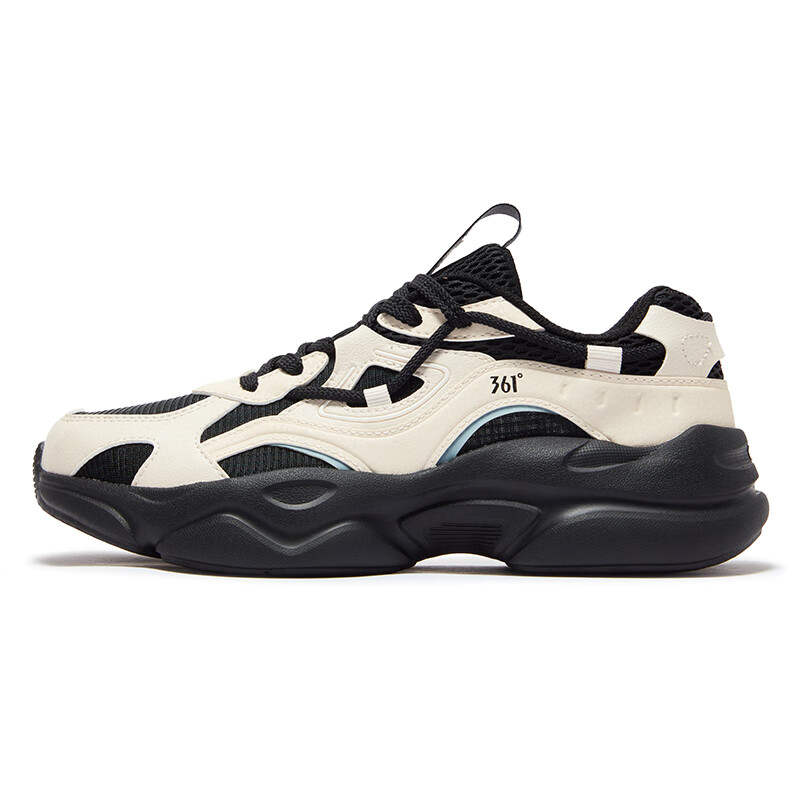 361° Surge 3.0 Breathable And Lightweight Low top Chunky Sneakers Women's Beige Black