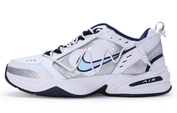 Nike Nike Air Monarch 4 811 Manufacturing, Heartbeat Knot Blue Slip Resistant, Abrasion Resistant, Height Increasing