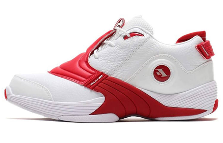 Reebok Answer 5 Leather Cushioning Low top Vintage Basketball Shoes Unisex White