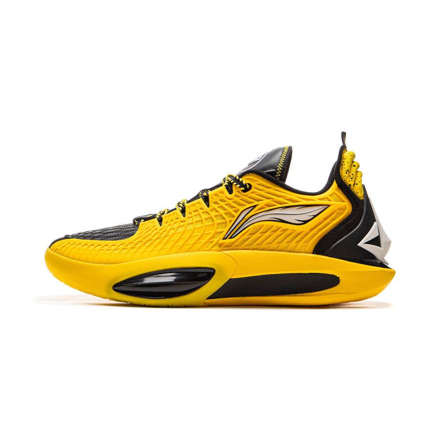 Li-Ning Li Ning JB3 Abrasion Resistant Coverage Anti Rollover Low top Basketball Shoes Men's Yellow Black