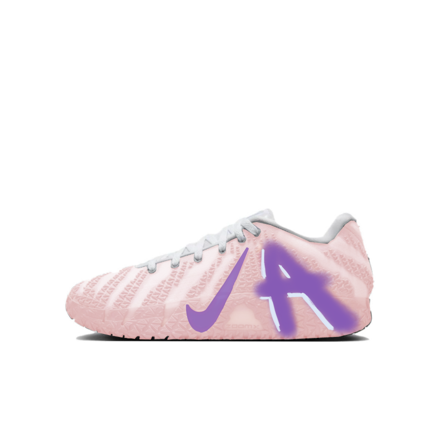 Nike Nike Ja Morant 3 Abrasion Resistant Low top Basketball Shoes Unisex Pink Purple