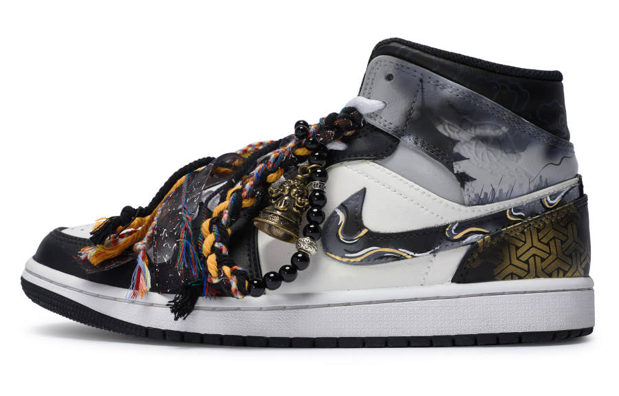 Jordan Jordan Air Jordan 1 811 Manufacturing, Poetry Collection, The Governor's Journey To Yanmen Pass Mid top