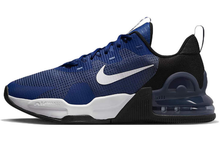 Nike Nike Air Max Alpha Trainer 5 Comfortable Low top Training Shoes Men's Blue Black