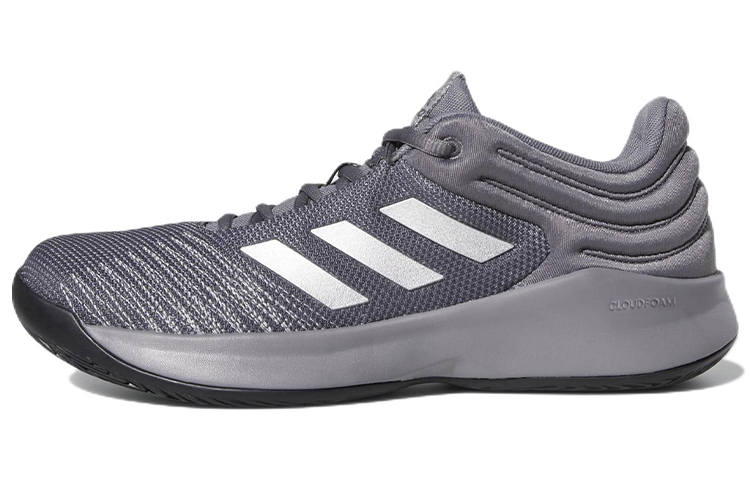 Adidas Adidas Pro Spark Abrasion Resistant Low top Vintage Basketball Shoes Men's Gray