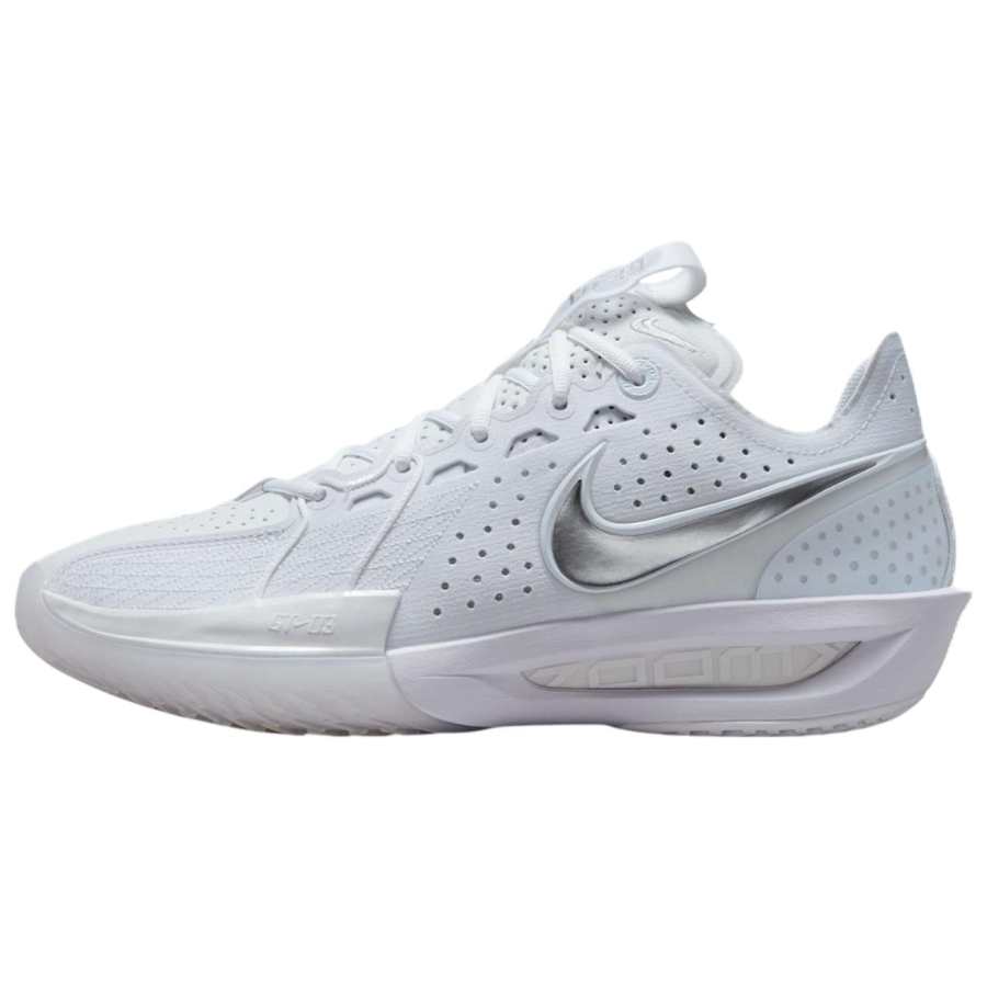 Nike Nike G.T. Cut 3 Abrasion Resistant Abrasion Resistant Low top Basketball Shoes Unisex White
