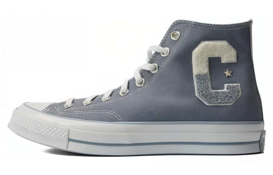 Converse Chuck 70 Abrasion Resistant Breathable High top Canvas Shoes Unisex Dark Gray
