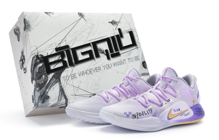 Nike Nike Hyperdunk 10 Slip Resistant Abrasion Resistant Slip Resistant Abrasion Resistant Low top Basketball Shoes Men's