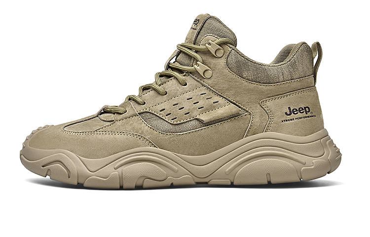Jeep Cushioning Slip Resistant Abrasion Resistant Breathable Coverage Lightweight Thermal Height Increasing Mid top