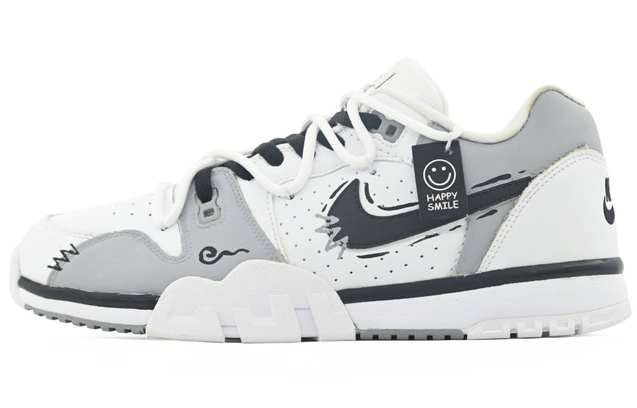 Nike Nike Air Cross Trainer NinePro Cushioning Abrasion Resistant Low top Training Shoes Men's Gray
