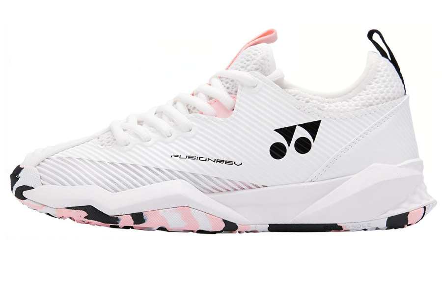 YONEX Breathable Low top Tennis Shoes Women's White Pink