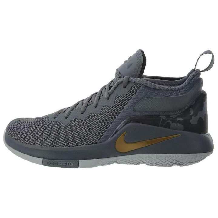 Nike Nike LeBron Witness Ii Cool Grey Metallic Gold