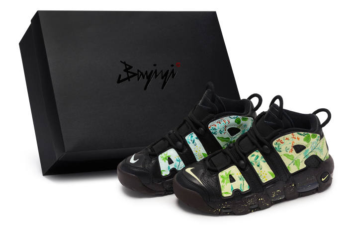 Nike Nike Air More Uptempo 811 Manufacturing, Spring Aroma Underfoot, Special Shoe Box Abrasion Resistant Mid top
