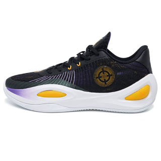 RIGORER Reaves 1 Game Ready Low top Basketball Shoes Men's Purple Gold V2