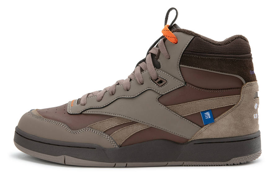 Reebok Nautica x Reebok BB4000 II MID Sports Mid top Vintage Basketball Shoes Unisex Brown