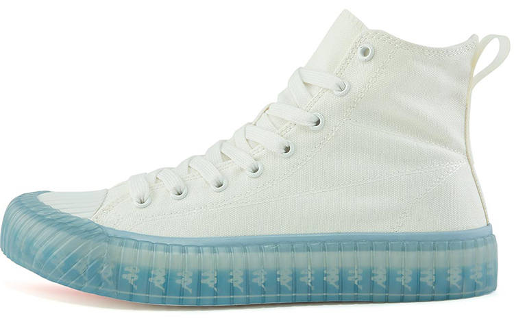 Kappa Jelly Banner Slip Resistant, Abrasion Resistant, Lightweight High top Canvas Shoes Unisex Blue White