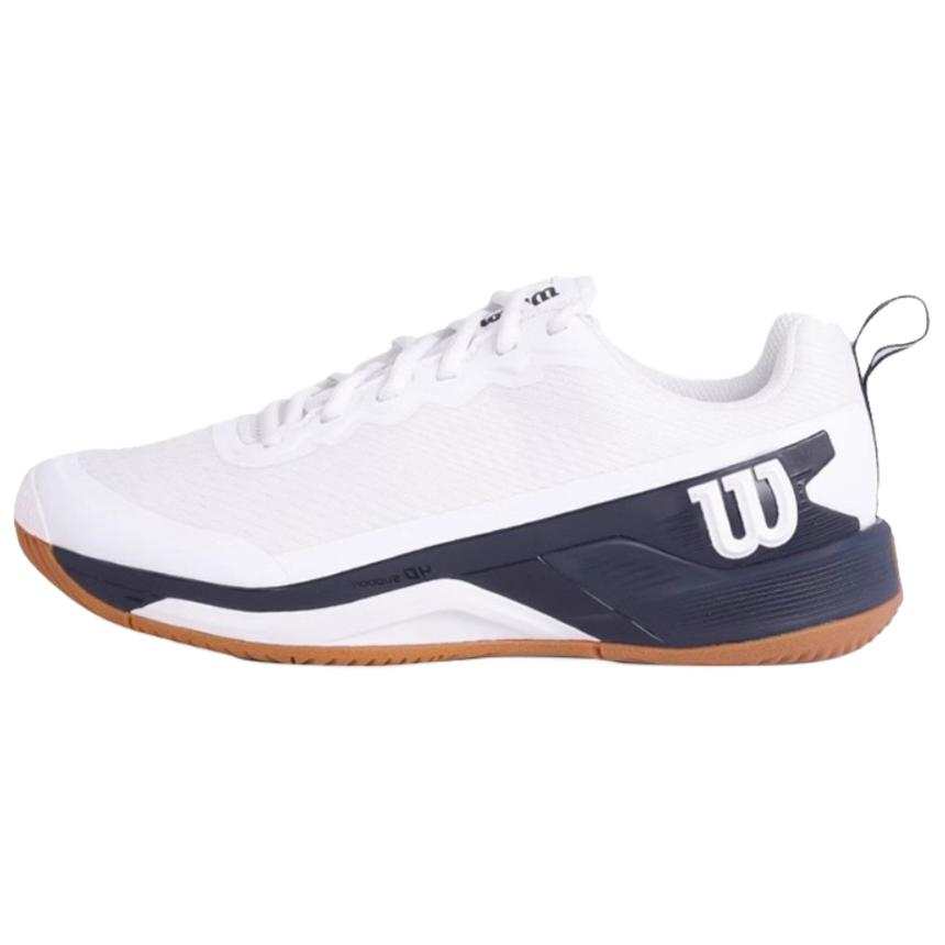 Wilson RUSH PRO 4.5 Slip Resistant Abrasion Resistant Coverage Support Low top Tennis Shoes Men's White Blue
