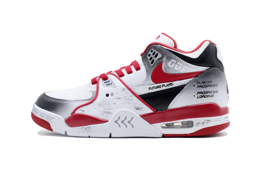Nike Nike Air Flight 89 Future Campaign Slip Resistant Abrasion Resistant Slip Resistant Abrasion Resistant Mid top
