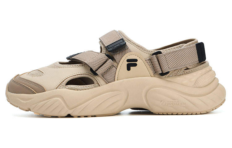 FILA FUSION CONCH SANDAL Mary Jane Mesh, Textile, Synthetic Leather Height Increasing River Trekking Sandal Men's