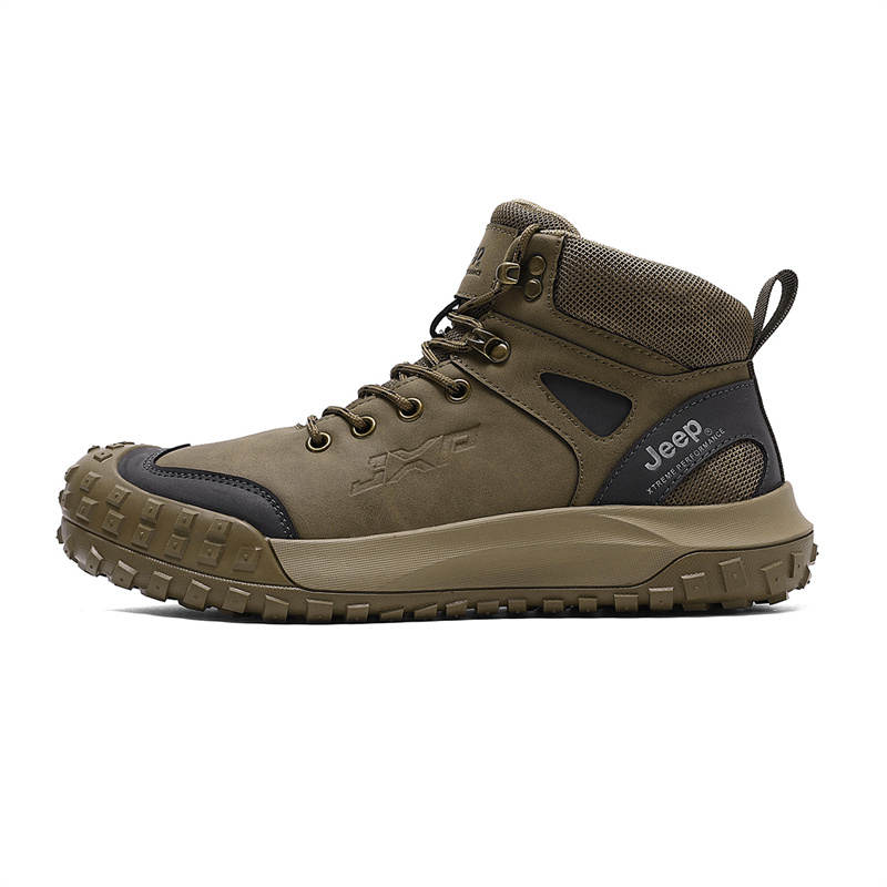 Jeep High top Hiking Shoes Men's Khaki