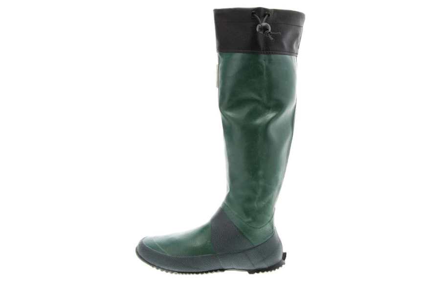 WBSJ Waterproof Rain Boots Unisex Dark Green