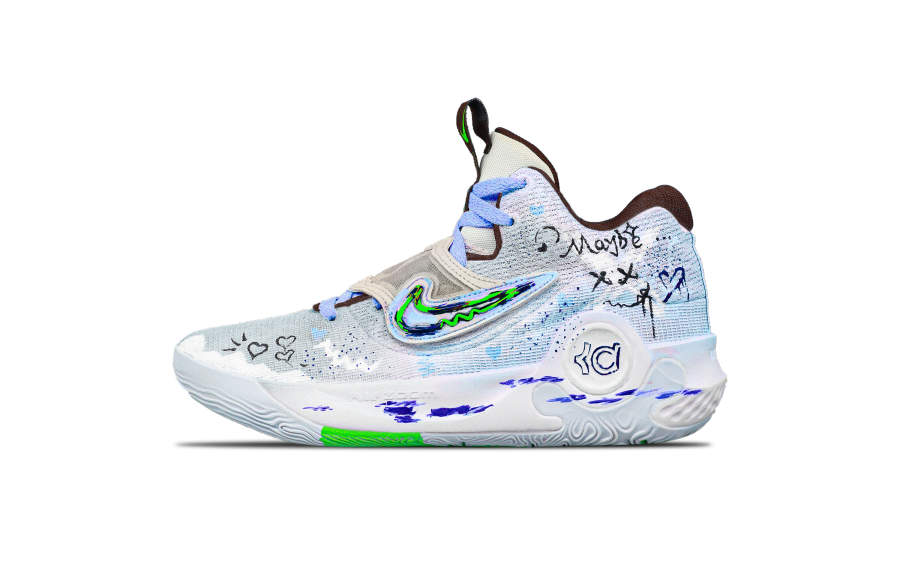 Nike Nike KD Trey 5 X Low top Basketball Shoes Unisex Blue White