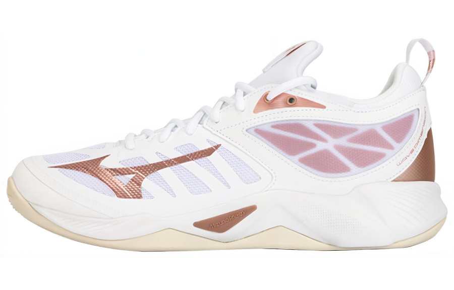 Mizuno Mizuno Wave Dimension 'White Rose Gold' Women's