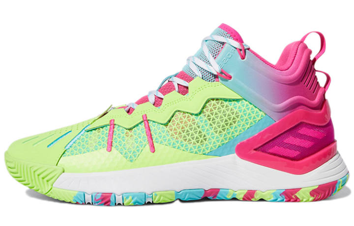 Adidas D Rose Son of Chi Adidas 'Godspeed - Signal Green Pink'