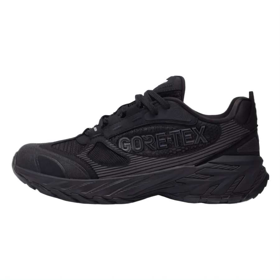 KOLON SPORT Cushioning Abrasion Resistant Breathable Low top Hiking Shoes Unisex Black