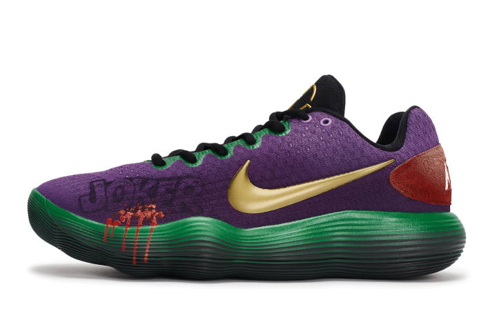 Nike Nike Hyperdunk 2017 Yituo Ya, Dark Night Joker Abrasion Resistant Abrasion Resistant Low top Basketball Shoes Unisex