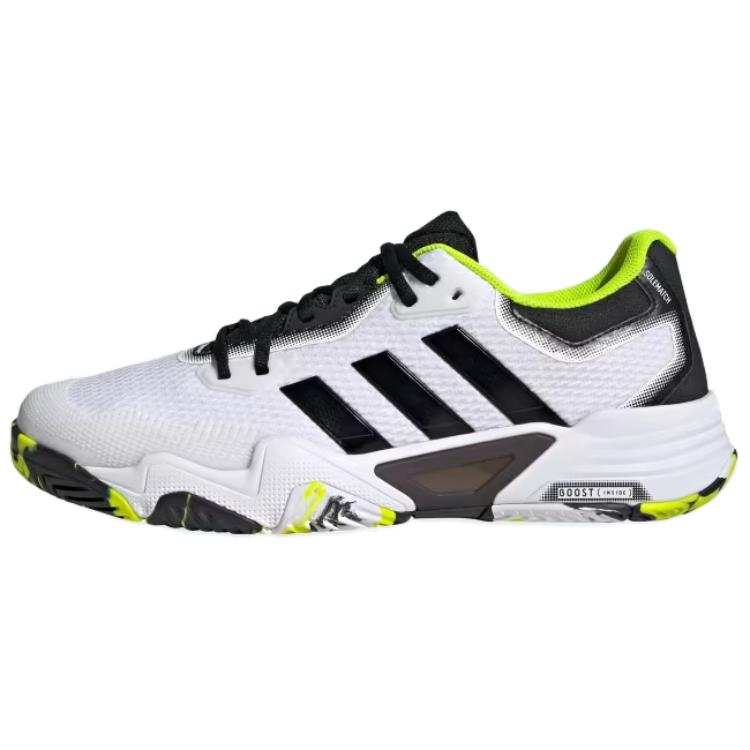 Adidas Adidas SOLEMATCH CONTROL 2 Slip Resistant Abrasion Resistant Low top Tennis Shoes Unisex White Black Yellow
