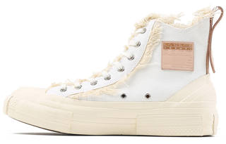 XVESSEL VESSEL G.O.P Highs Wu Jianhao High top Canvas Shoes Unisex White