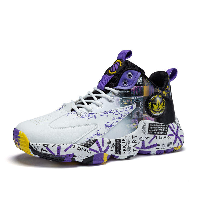 DEVIL AND ANGEL Cushioning Slip Resistant Abrasion Resistant Low top Vintage Basketball Shoes Unisex