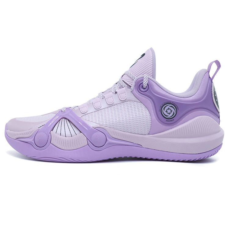 RIGORER Brandin Podziemski Generation 1 BP1 Low top Xiu Dan Technology Basketball Shoes Men's Lavender/Dark Purple