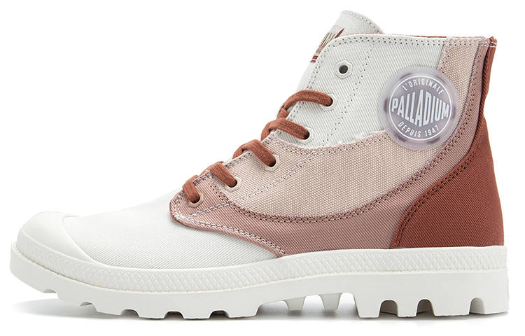 Palladium Pampa Casual Abrasion Resistant Breathable Abrasion Resistant Breathable High top Canvas Shoes Unisex