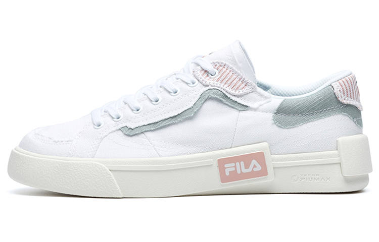 FILA FUSION Canvas Skate Shoes 'White' Women's