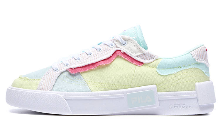 FILA FUSION Canvas Shoes 'White Multi' Women's