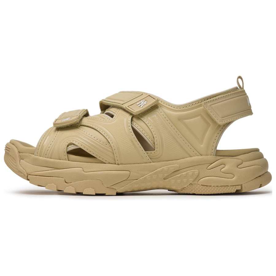 MLB Sandal Chunky Mask Synthetic Leather Beach Sandals Unisex Yellow