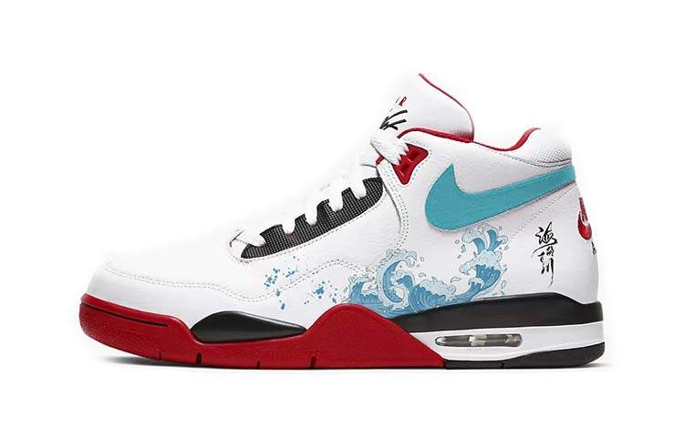 Nike Nike Flight Legacy Vintage Basketball Shoes Unisex Mid Top Red/White