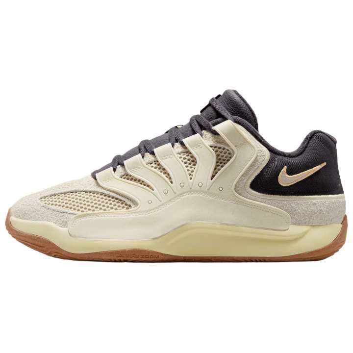Nike Nike KD 18 Breathable Basketball Shoes Unisex Beige Black