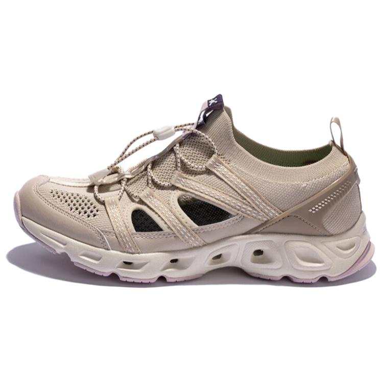 TOREAD Slip Resistant Breathable Abrasion Resistant River Trekking Shoes Women's Light Brown