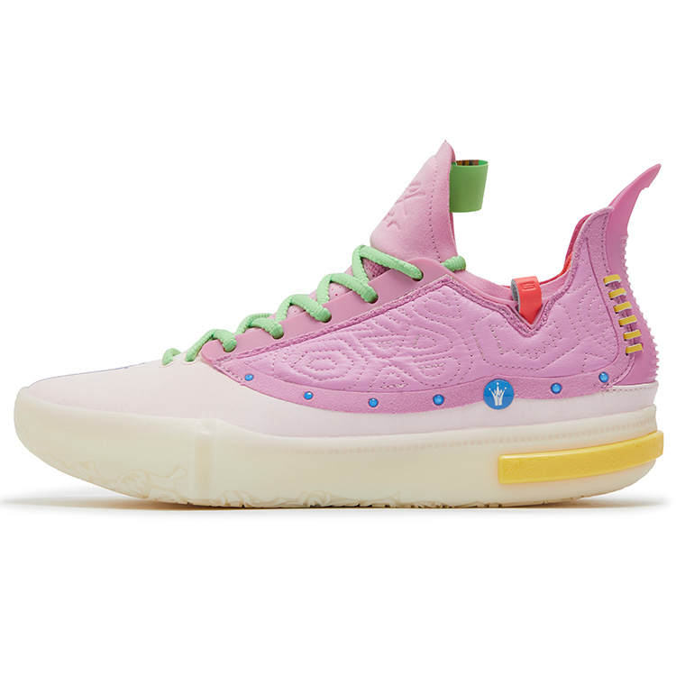 361° Joker 1 GT Mid top Basketball Shoes Men's Wild Rose