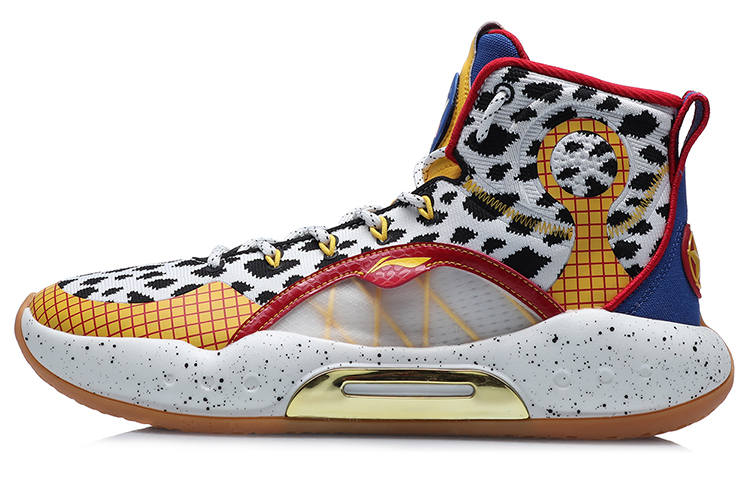 Li-Ning Li Ning Disney X Li Ning High Top White/Yellow/Blue