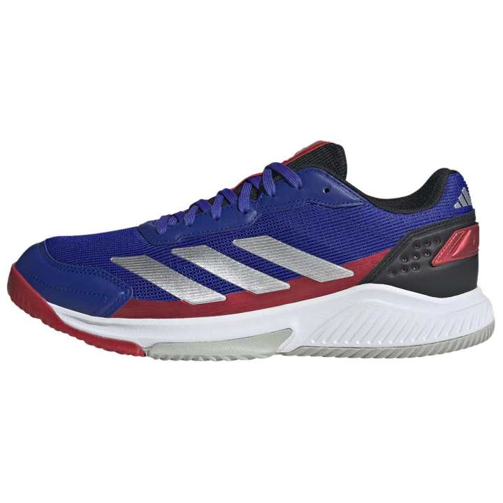 Adidas Adidas Courtquick Padel Lucid Blue Silver Metallic Lucid Red