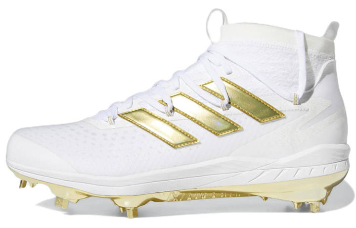 Adidas Adidas Adizero Afterburner 8 Nwv Cleats 'White Gold'