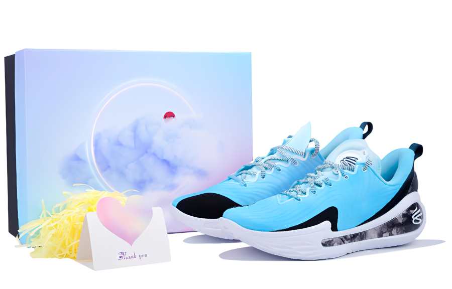 Under Armour Moisture Wicking Breathable Moisture Wicking And Breathable Low top Basketball Shoes Men's Black Blue