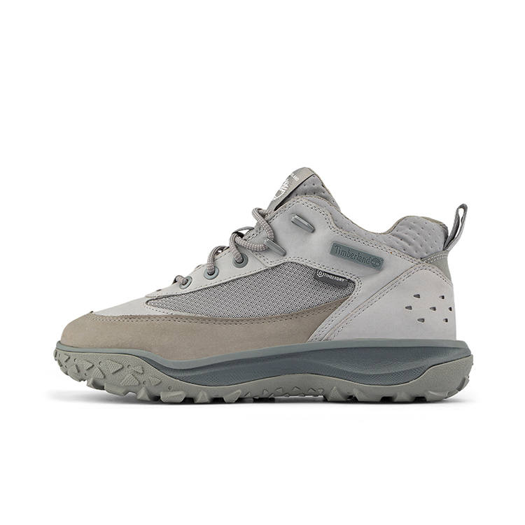 Timberland Motion 7 Outdoor Waterproof Lightweight Grip Mid top Mountaineering Hiking Shoes Men's Medium Gray