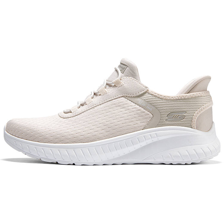 Skechers BOBS SQUAD CHAOS Abrasion Resistant Abrasion Resistant Low top Walking Shoes Women's White