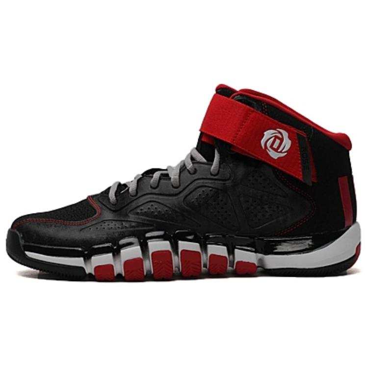 Adidas Adidas D Rose Dominate Slip Resistant Abrasion Resistant Mid top Basketball Shoes Men's Black