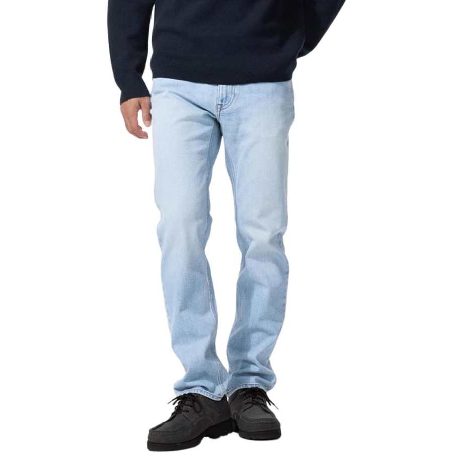 UNIQLO Jeans Men's Pink/Blue Moderate Straight Fit Pants
